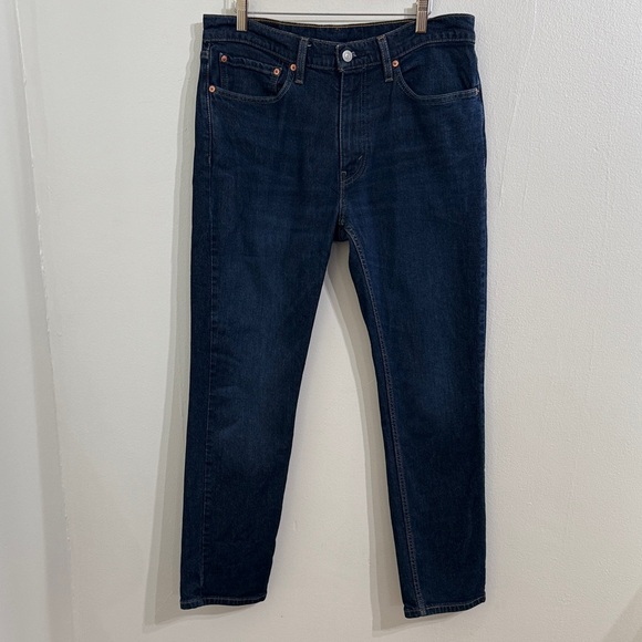 LEVI’S 511 Slim Fit Jeans Mens 34x30 Denim Dark Wash Classic Adult - Picture 1 of 11